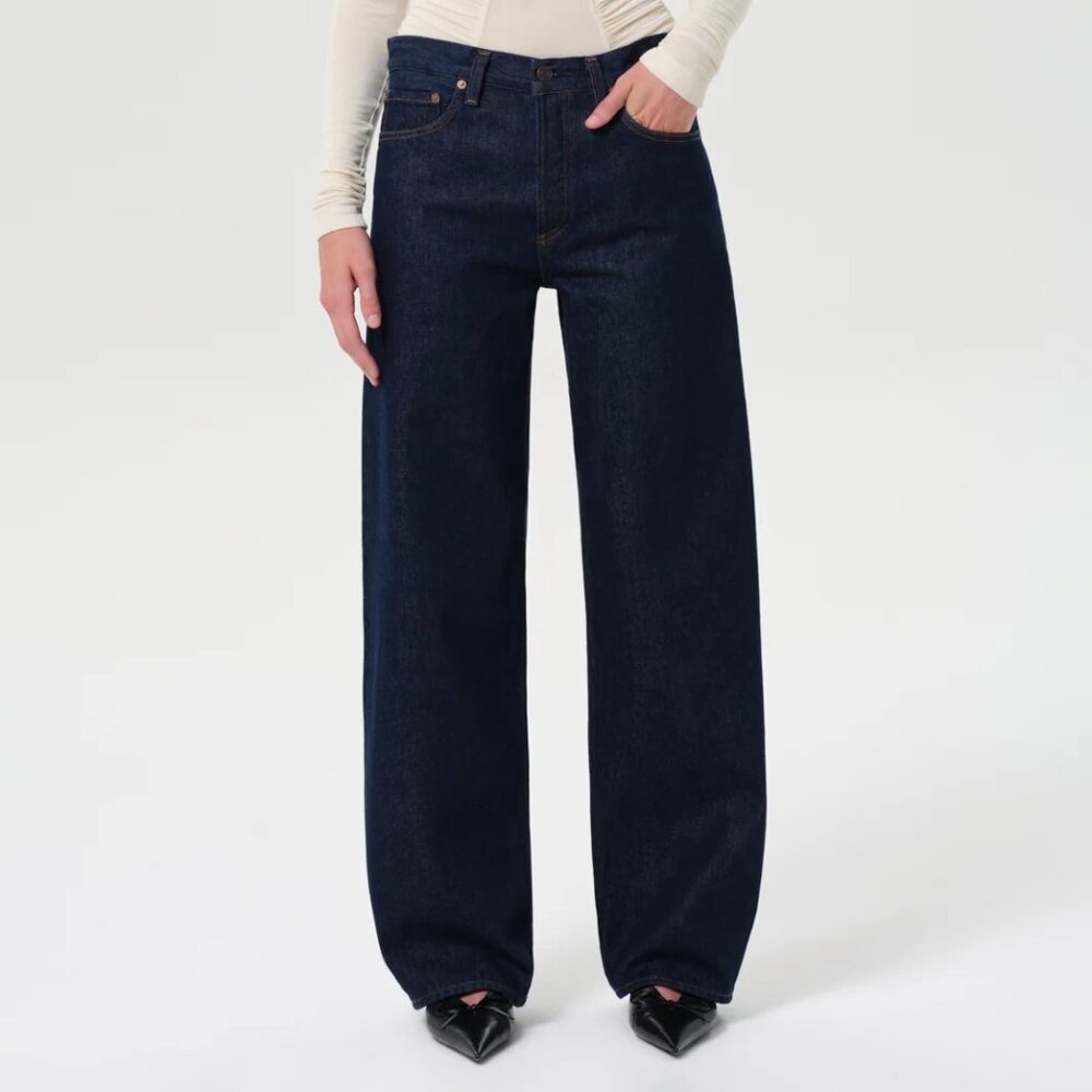 BNWT AGOLDE Arc Jean 32" In Rinse Size 26